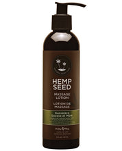 Load image into Gallery viewer, Earthly Body Hemp Seed Massage Lotion - 8 Oz Guava Lava