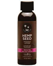 Load image into Gallery viewer, Earthly Body Hemp Seed Massage Lotion - 2 Oz Skinny Dip