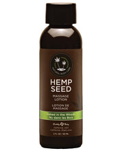 Load image into Gallery viewer, Earthly Body Hemp Seed Massage Lotion - 2 Oz Naked In The Woods