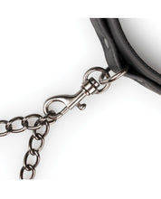 Load image into Gallery viewer, Easy Toys Faux Leather Collar W-anklecuff - Black
