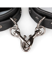 Load image into Gallery viewer, Easy Toys Faux Leather Handcuffs - Black