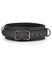 Load image into Gallery viewer, Easy Toys Fetish Collar W-leash - Black