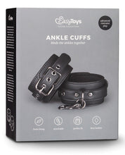 Load image into Gallery viewer, Easy Toys Fetish Ankle Cuffs - Black