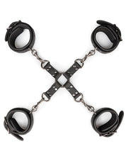Load image into Gallery viewer, Easy Toys Hogtie W-hand &amp; Anklecuffs - Black