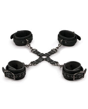Load image into Gallery viewer, Easy Toys Hogtie W-hand &amp; Anklecuffs - Black