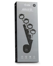 Load image into Gallery viewer, Easy Toys Under Mattress Bondage Set - Black