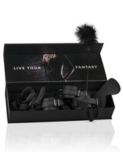 Load image into Gallery viewer, Easy Toys Beginners 6 Piece Beginners Bondage Set - Black
