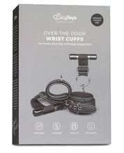Load image into Gallery viewer, Easy Toys Over The Door Wrist Cuffs - Black