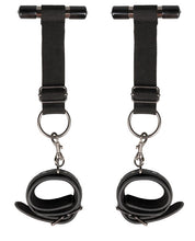 Load image into Gallery viewer, Easy Toys Over The Door Wrist Cuffs - Black