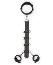Load image into Gallery viewer, Easy Toys Neck To Wrist Restraint Set - Black