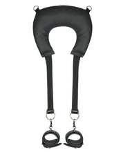 Load image into Gallery viewer, Easy Toys Pillow &amp; Ankle Cuffs Leg Position Strap - Black