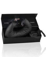 Load image into Gallery viewer, Easy Toys Pillow &amp; Ankle Cuffs Leg Position Strap - Black