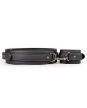 Load image into Gallery viewer, Easy Toys Thigh &amp; Wrist Cuff Set - Black
