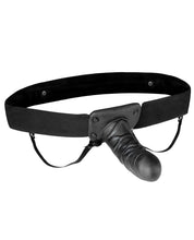 Load image into Gallery viewer, Lux Fetish Unisex Vibrating Hollow Strap On Dildo