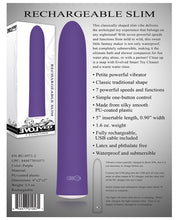 Load image into Gallery viewer, Evolved Love Is Back Rechargeable Slim - Purple
