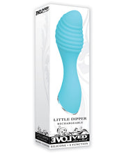 Load image into Gallery viewer, Evolved Little Dipper Rechageable Mini Vibe - Blue