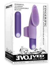 Load image into Gallery viewer, Evolved Fingerific Rechargeable Bullet - Purple
