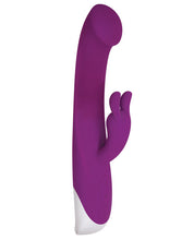 Load image into Gallery viewer, Evolved Dual Stim Rechargable Cuddle Bunny - Purple