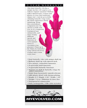Load image into Gallery viewer, Evolved Flutterfly Rechargeable Dual Stim - Pink