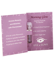 Load image into Gallery viewer, Eye Of Love Pheromone Parfum Sample - 1 Ml Morning Glow