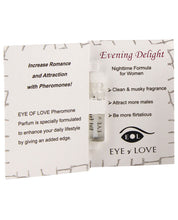 Load image into Gallery viewer, Eye Of Love Pheromone Parfum Sample - 1 Ml Evening Delight