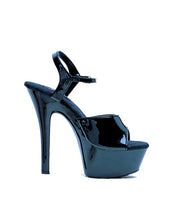 Load image into Gallery viewer, Ellie Shoes Juliet 6" Pump W-2" Platform Black Six