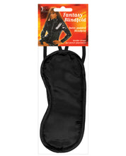 Load image into Gallery viewer, Erotic Toy Company Satin Fantasy Blindfold - Black