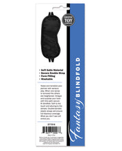 Load image into Gallery viewer, Erotic Toy Company Satin Fantasy Blindfold - Black