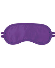 Load image into Gallery viewer, Erotic Toy Company Satin Fantasy Blindfold - Purple