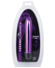 Load image into Gallery viewer, Erotic Toy Company Chrome Classics 7" Vibe - Purple