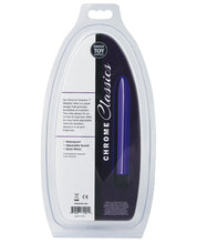 Load image into Gallery viewer, Erotic Toy Company Chrome Classics 7" Vibe - Purple