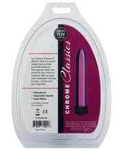 Load image into Gallery viewer, Erotic Toy Company Chrome Classics 5" Vibe - Pink