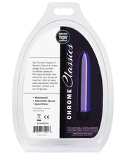 Load image into Gallery viewer, Erotic Toy Company Chrome Classics  5" Vibe - Purple