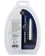 Load image into Gallery viewer, Erotic Toy Company Chrome Classics 5" Vibe - Silver