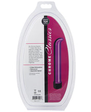 Load image into Gallery viewer, Erotic Toy Company Chrome Classics 7" G Spot Vibe - Pink