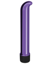 Load image into Gallery viewer, Erotic Toy Company Chrome Classics 7" G Spot Vibe - Purple