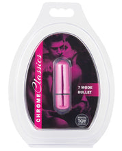 Load image into Gallery viewer, Erotic Toy Company Chrome Classics Bullet - 7 Speed Pink