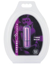 Load image into Gallery viewer, Erotic Toy Company Chrome Classics Bullet - 7 Speed Purple