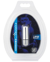 Load image into Gallery viewer, Erotic Toy Company Chrome Classics Bullet - 7 Speed Silver