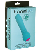 Load image into Gallery viewer, Femme Funn Ultra Bullet Massager - Turquoise