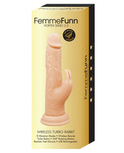 Load image into Gallery viewer, Femme Funn Wireless Turbo Rabbit 2.0 - Nude