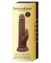 Load image into Gallery viewer, Femme Funn Wireless Turbo Rabbit 2.0 - Brown