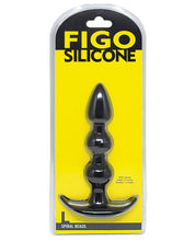 Load image into Gallery viewer, Figo Spiral Beads - Black