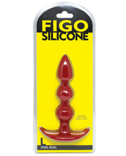 Load image into Gallery viewer, Figo Spiral Beads - Red