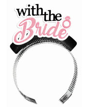 Load image into Gallery viewer, Bachelorette Party Bride &amp; With The Bride Headbands
