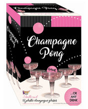 Load image into Gallery viewer, Champagne Pong - 12 Champagne Glasses &amp; 3 Balls