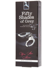 Load image into Gallery viewer, Fifty Shades Of Grey You Are Mine Metal Handcuffs