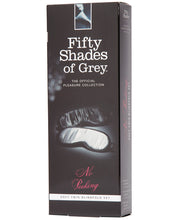Load image into Gallery viewer, Fifty Shades Of Grey No Peeking Blindfold Twin Pack