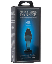 Load image into Gallery viewer, Fifty Shades Darker Something Darker Glass Butt Plug