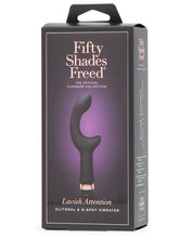 Load image into Gallery viewer, Fifty Shades Freed Lavish Attention Rechargeable Clitoral &amp; G-spot Vibrator